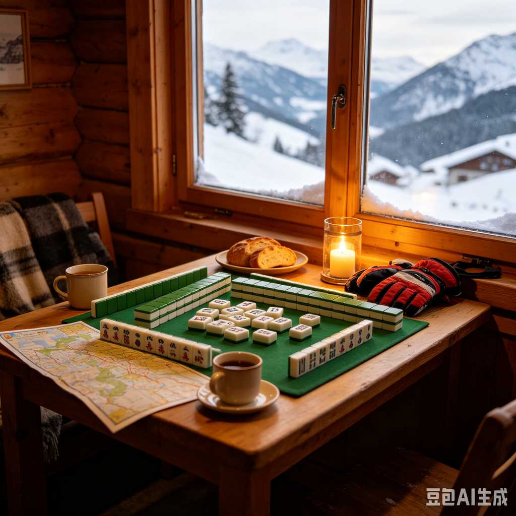 small size mahjong set for travel