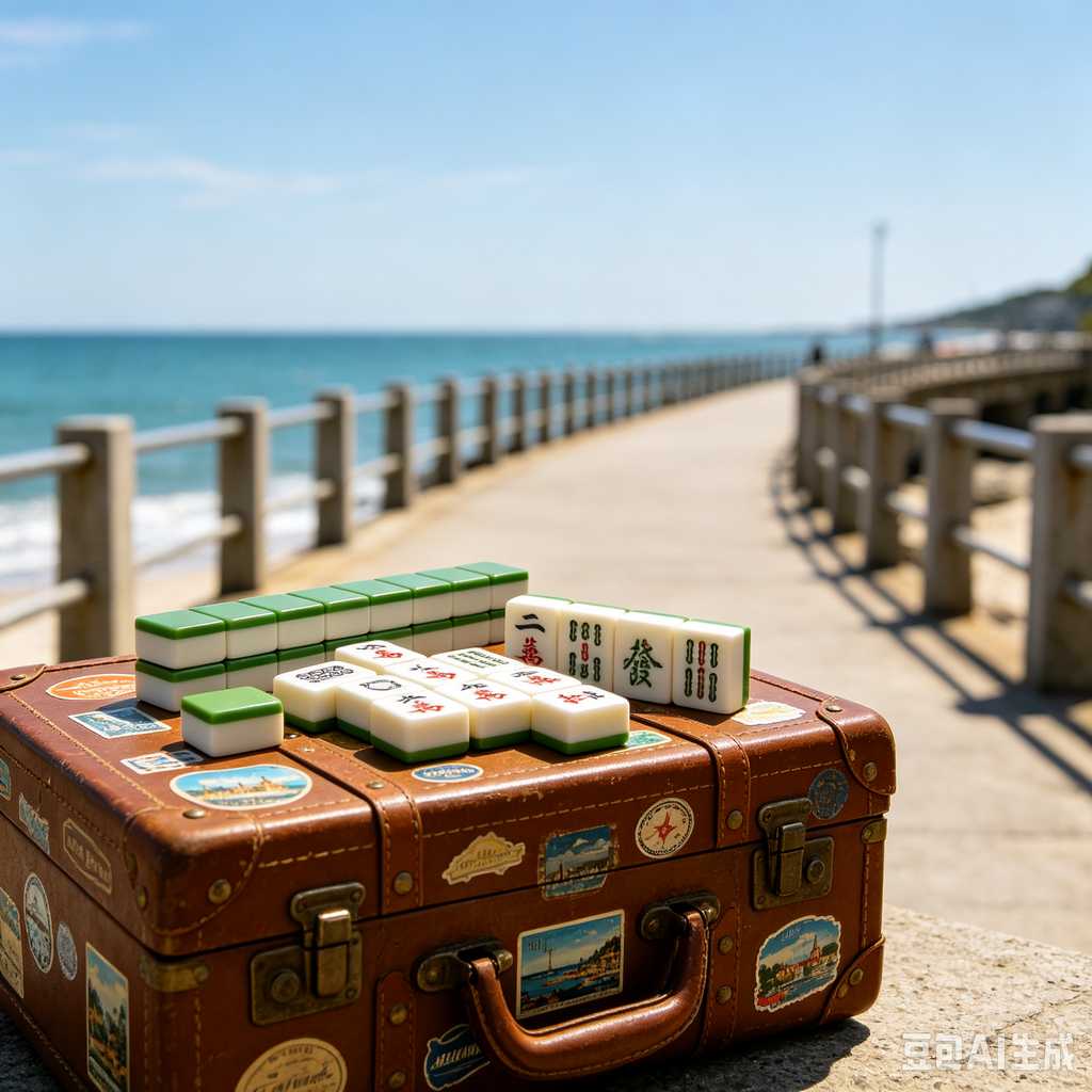 colorful mini mahjong tiles