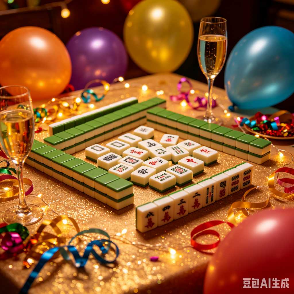 blue mahjong tiles