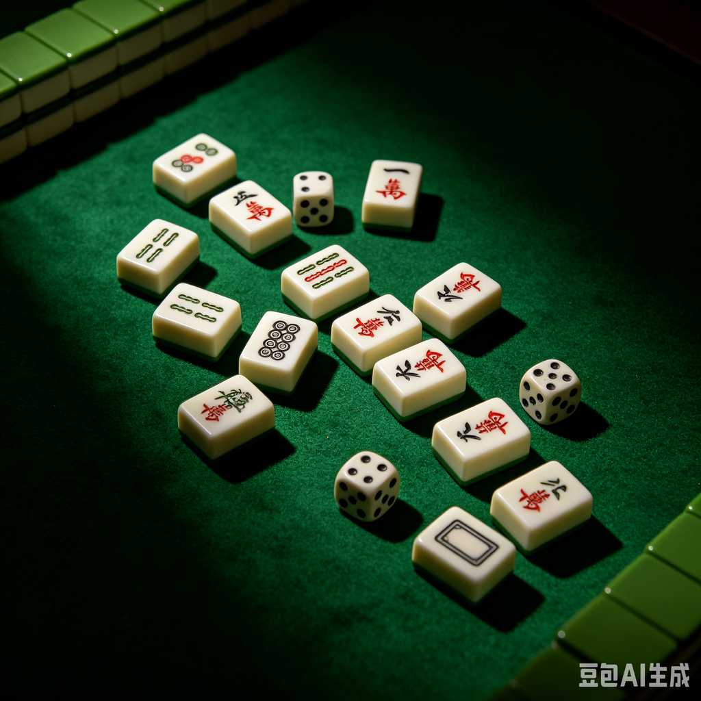 cute mini mahjong tiles set